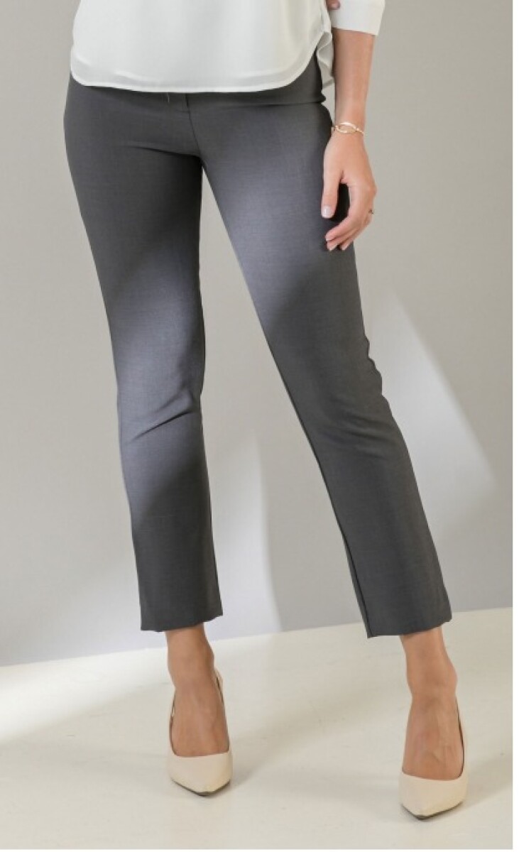 Pantalón de Vestir. - GRIS 