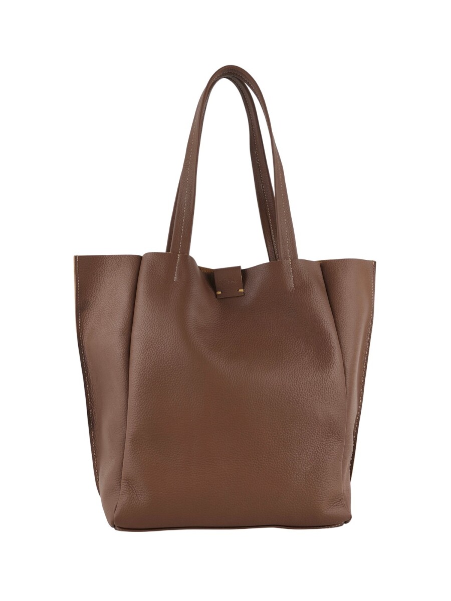 Tote Bag de cuero - Marrón 