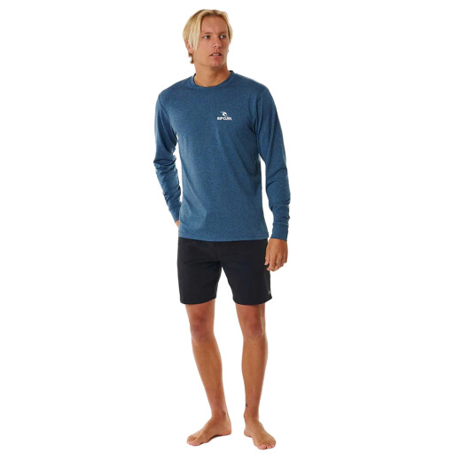 Lycra Rip Curl Stack Upf - Azul Lycra Rip Curl Stack Upf - Azul