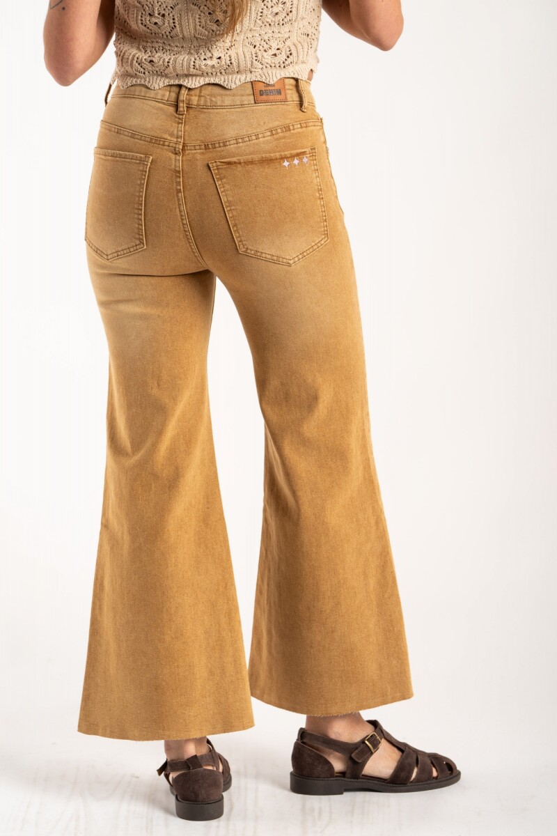 Flare Wide Leg Lavado Camel
