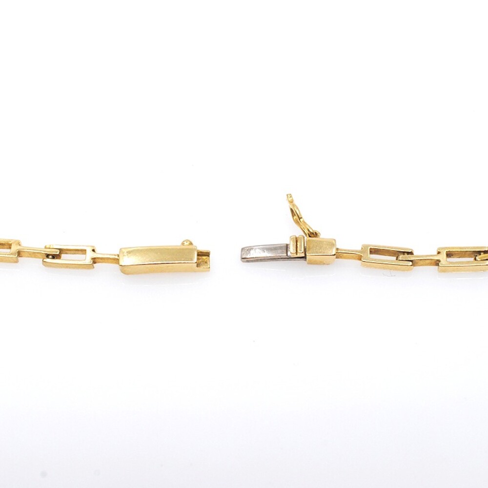 Gargantilla en oro 18k , esmeraldas y brillantes. Gargantilla en oro 18k , esmeraldas y brillantes.