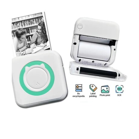 MINI IMPRESORA TÉRMICA 80*135CM AZUL