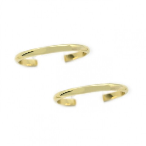 Par de Alianzas y Cintillo en Oro 18 Kilates 2mm Gruesas Par de Alianzas y Cintillo en Oro 18 Kilates 2mm Gruesas