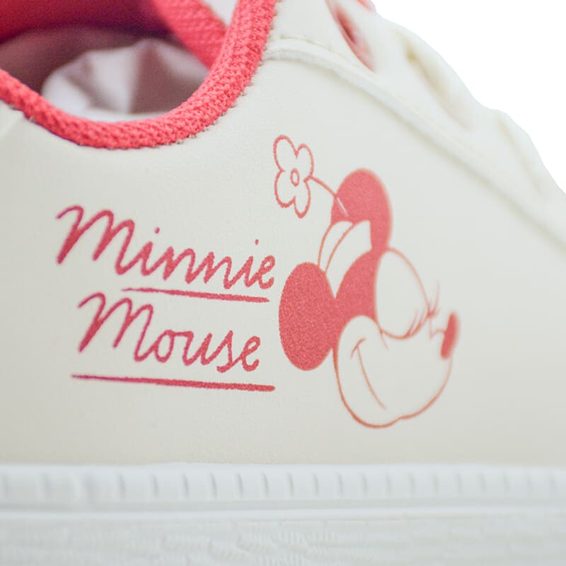 Championes Disney Minnie Casual de Niños - MIICFW24504 Gris-rojo