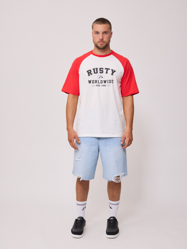T-SHIRT ERNEUS RUSTY Rojo