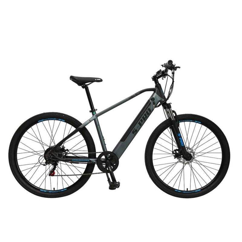 Bicicleta Electrica S-pro Mtb E-mob R.29 Gris