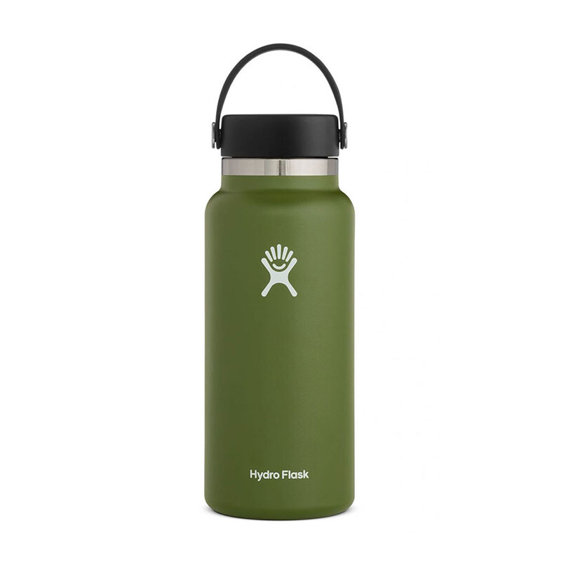 Botella 32 Oz Wide Mouth With Flex Cap 2.0 Olive