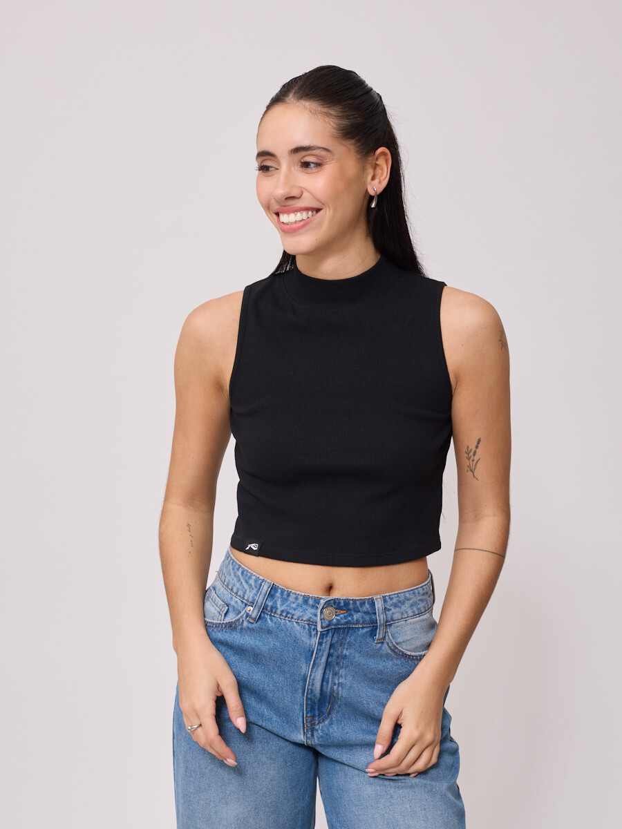 TOP LILUX RUSTY - Negro 