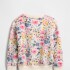 IE FRCH LOGO CREW IVORY FROST