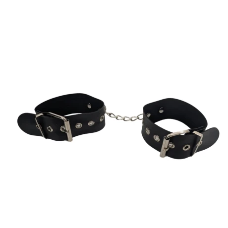 Esposas Medianas Con Cadenas De Cuero Esposas Medianas Con Cadenas De Cuero