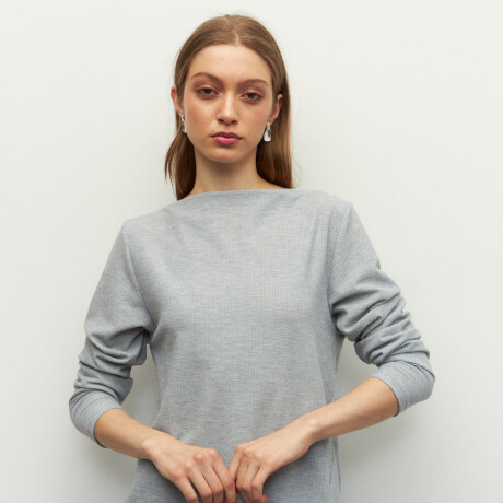 REMERA RENZO Gris Melange