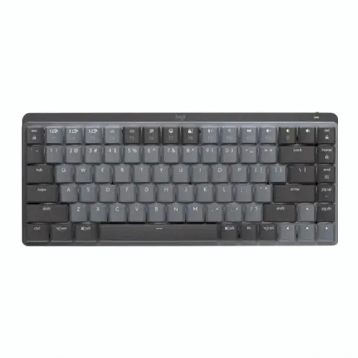 Teclado Inalámbrico LOGITECH MX Mini Mecánico BT Sensor De Luz - Graphite 