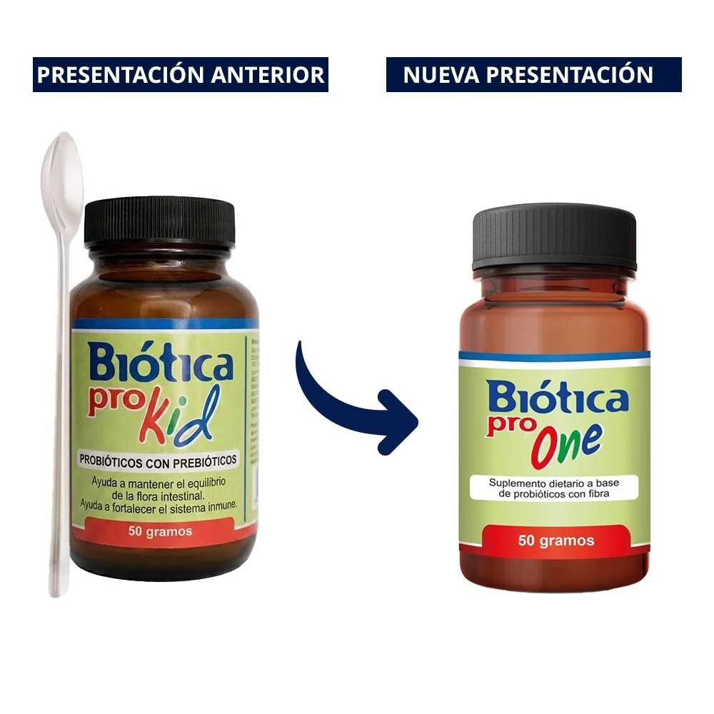 Biótica Pro One Haymann | Probióticos con Prebióticos para Niños | 50 g Biótica Pro One Haymann | Probióticos con Prebióticos para Niños | 50 g
