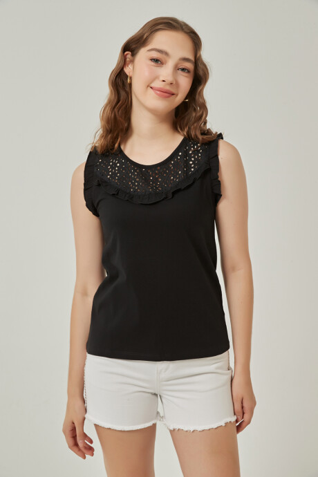 Musculosa Whitaker Negro