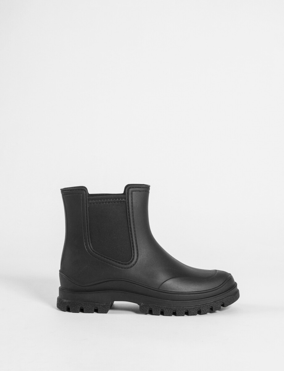 Botas de lluvia chunky - negro 