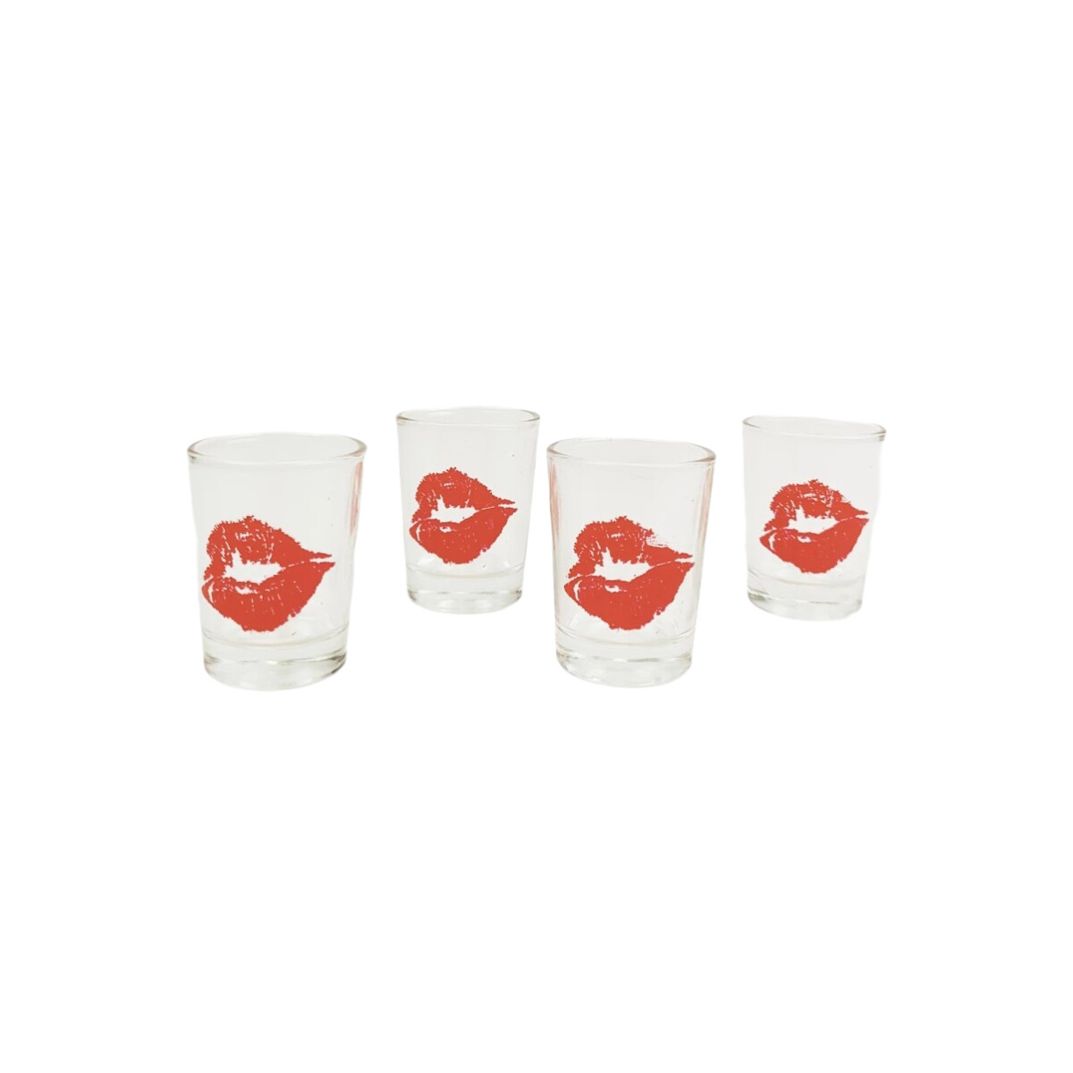 Vasos De Shot Con Labios Set X4 