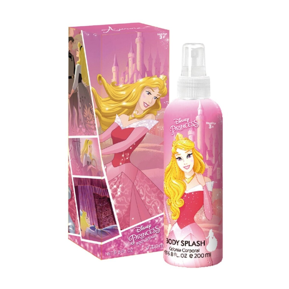 Perfume Body Splash Disney Princesa Aurora 200 Ml 