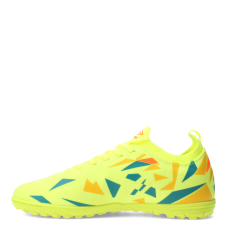 Championes de Hombre Umbro Amarillo Lima - Anaranjado - Celeste