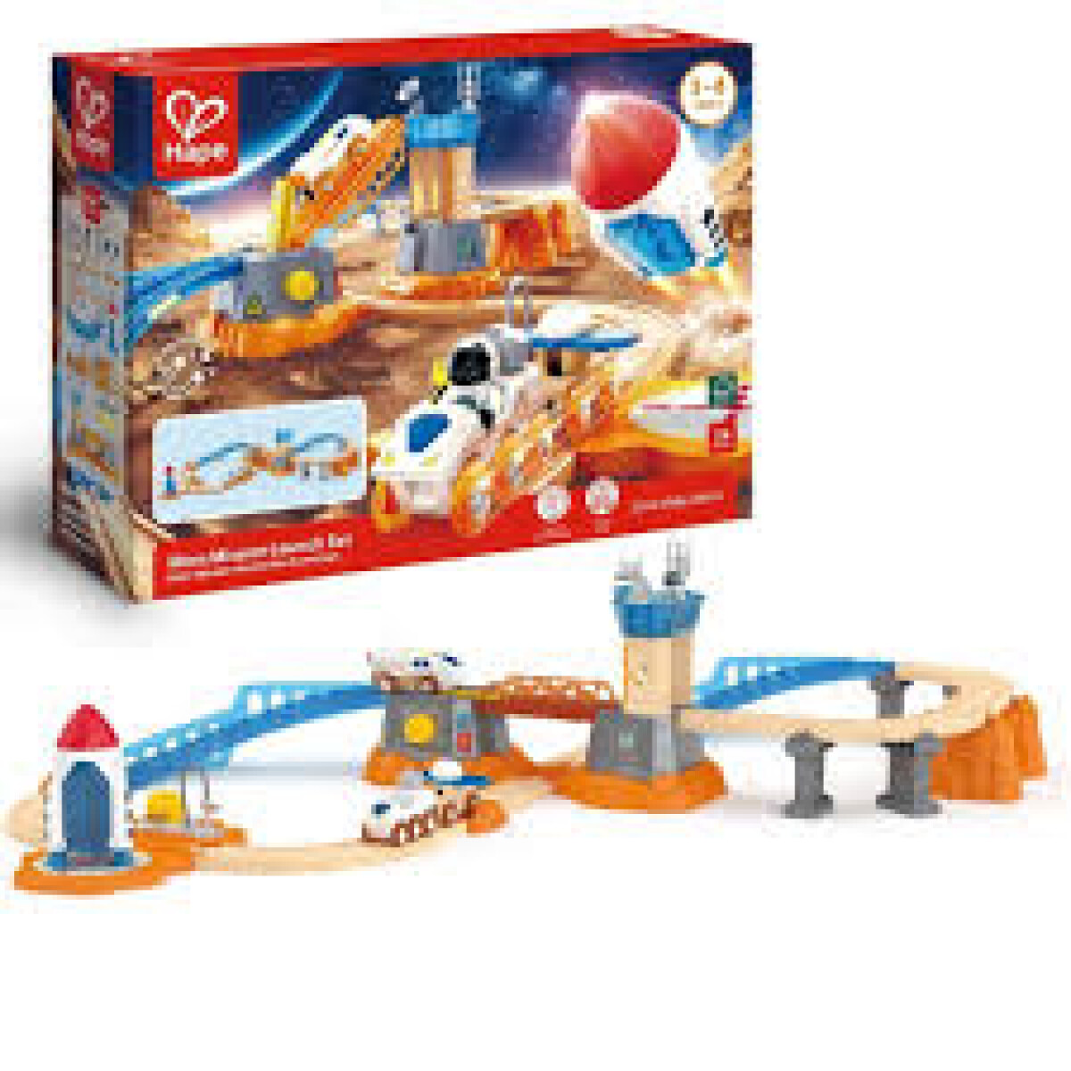 PISTA DE TREN EXPLORACION A MARTE 