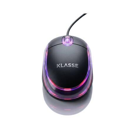 Mouse Óptico USB Klasse LED | 1200 DPI | Color negro Mouse Óptico USB Klasse LED | 1200 DPI | Color negro