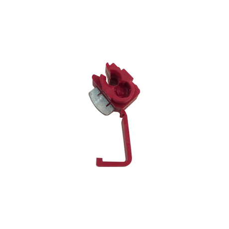 TERMINAL - CONECTOR CABLE ROJO 5 AMP 6.3MM - TERMINAL - CONECTOR CABLE ROJO 5 AMP 6.3MM -
