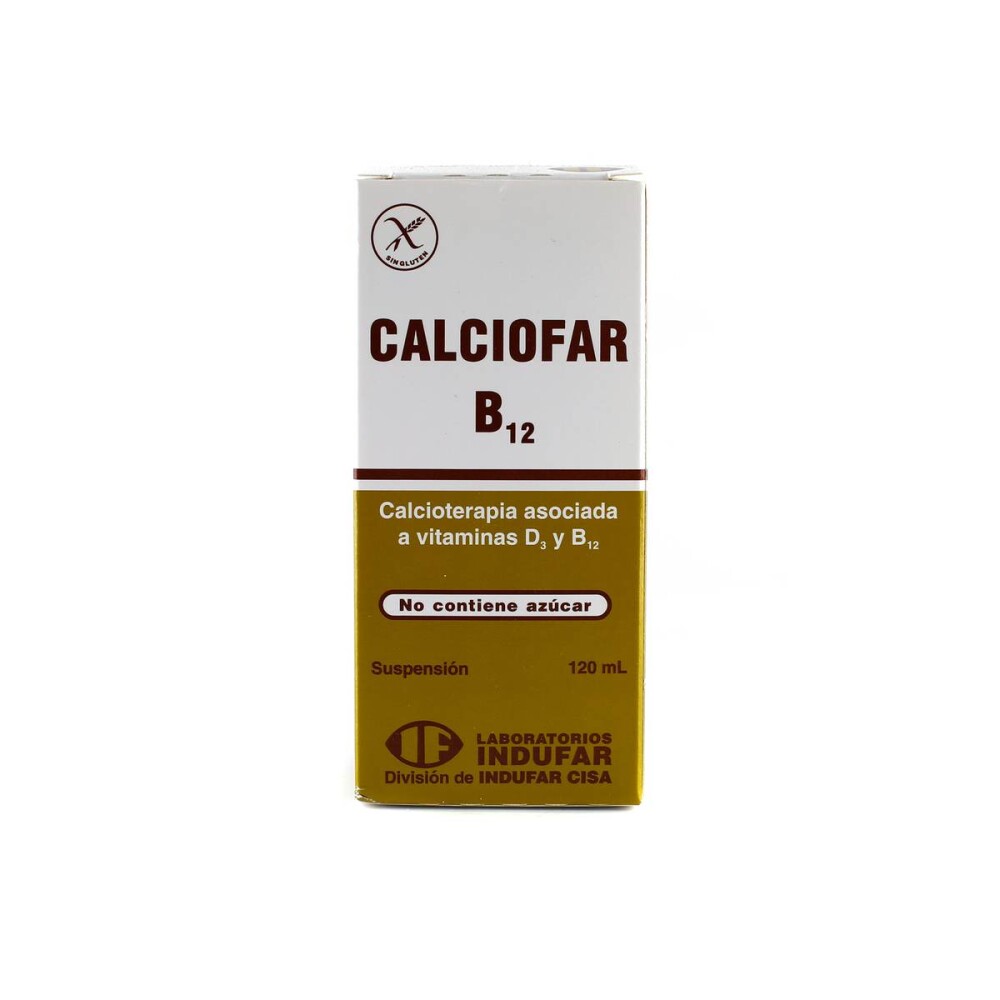 CALCIOFAR B12 JARABE CJ X 120 ML. única