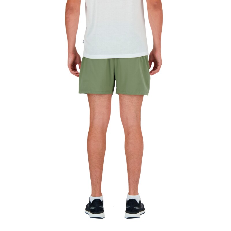 Short New Balance de Hombre - 5 INCH BRIEF - MS41227DEK GREEN