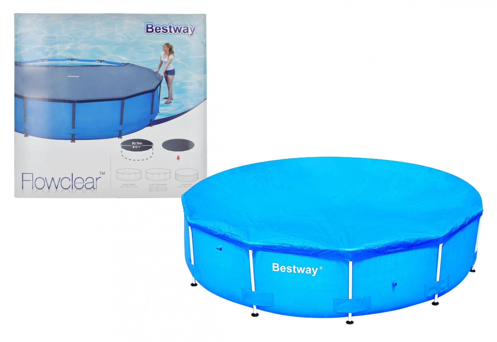 Cubre piscina 366cm. Bestway 