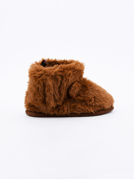 PANTUFLA INFANTIL OREJAS MARRON