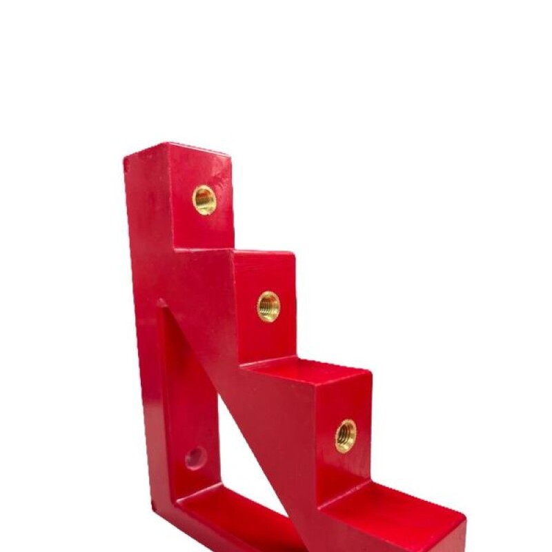 "AISLADOR P/ 4 BARRAS 40MM TIPO ESCALERA - ""T"" VCP" "AISLADOR P/ 4 BARRAS 40MM TIPO ESCALERA - ""T"" VCP"