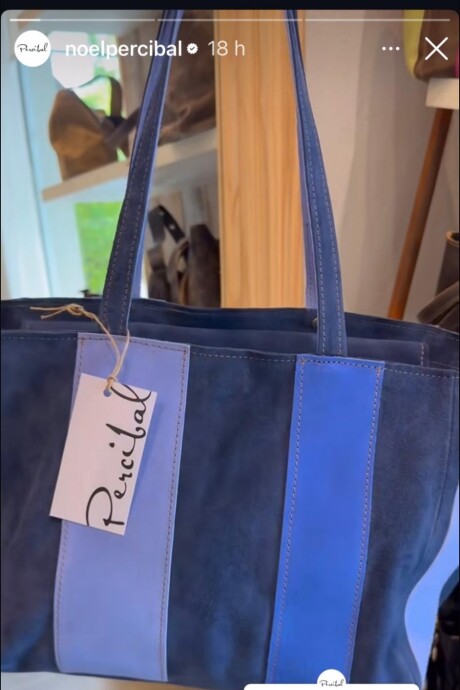 Cartera Positano Azul Cartera Positano Azul