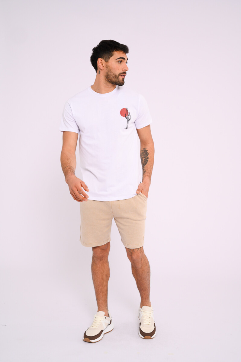 Bermuda de felpa Beige Canva Store