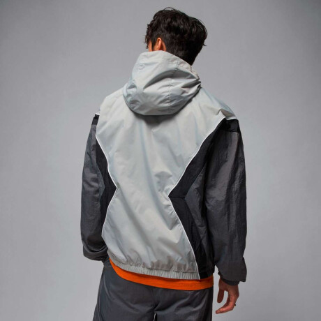 Abrigo Jordan Brooklyn Hooded Draft de Hombre gris