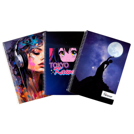 Cuadernola Picasso tapa dura 96 hojas Cuadernola Picasso tapa dura 96 hojas