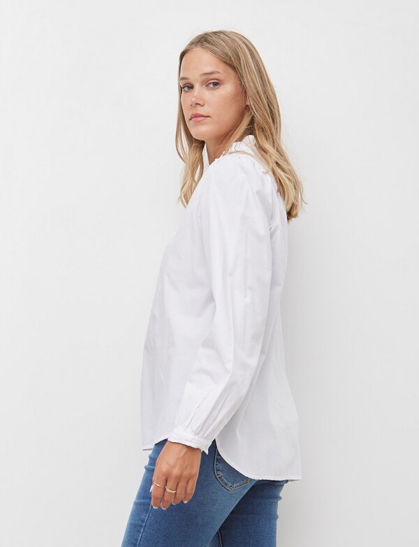 Blusa Algodon BLANCO