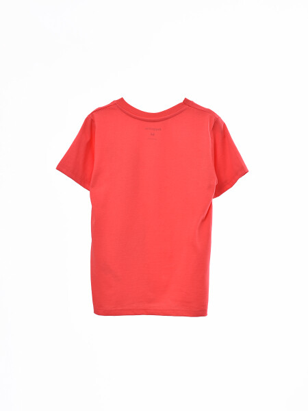 REMERA ESTAMPADA ROJO