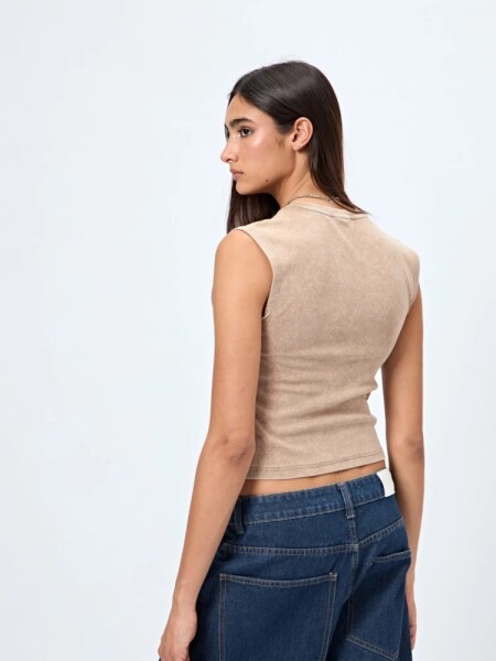 T-SHIRT P.CAKE TOMER MARRON