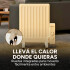 Estufa Radiador Aceite Panel Calefactor 600w Temp. Regulable Blanco