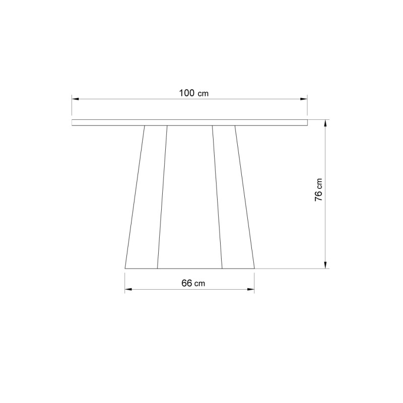 Mesa Polo 100cm