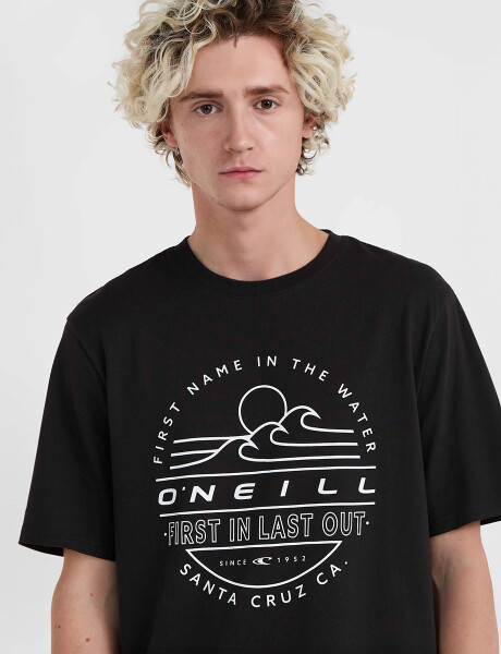 Remera Jack O'Neill Muir Negro