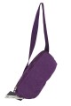 Riñonera Premium de Tafeta Amasada Violeta