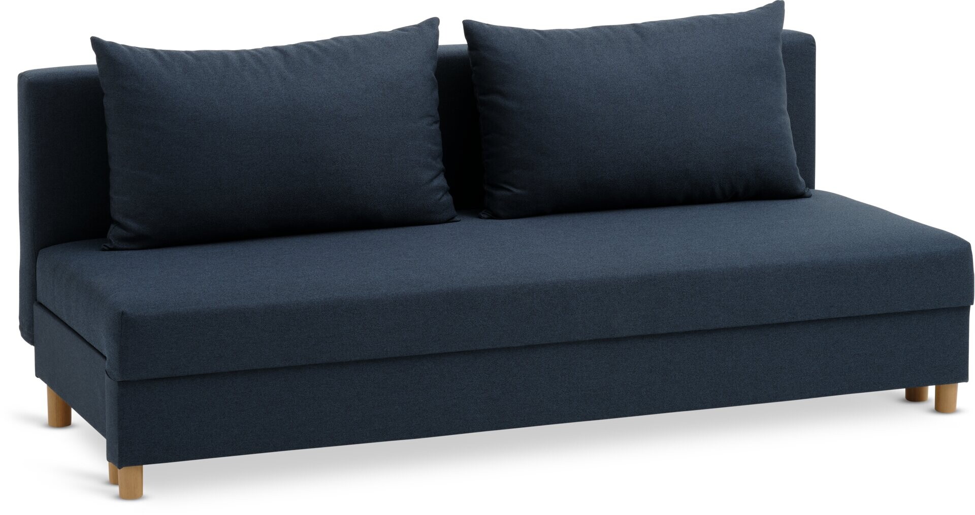 Sofá cama NORSMINDE 3 cuerpos tela azul 