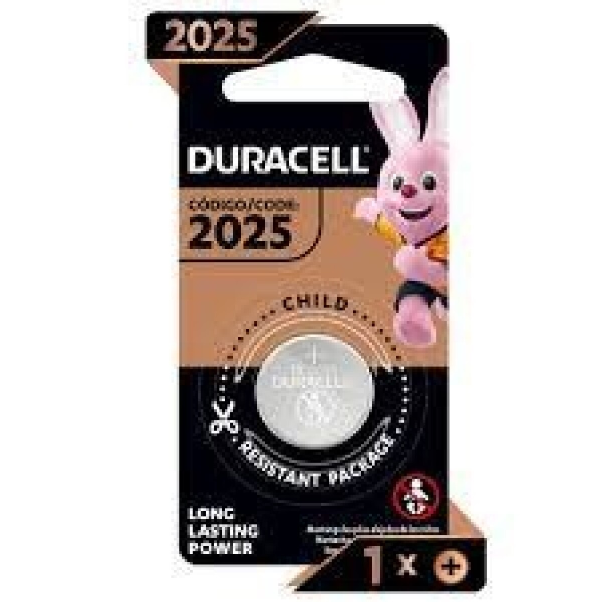 Duracell Lithium Dl 2025 -3 Vlts. Blist 