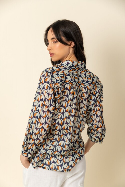 Camisa estampada Capri