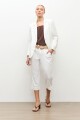 Blazer 100% Lino blanco