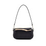 Marc Jacobs - Bolso de cuero efecto Zebra, The Clover Negro Opaco