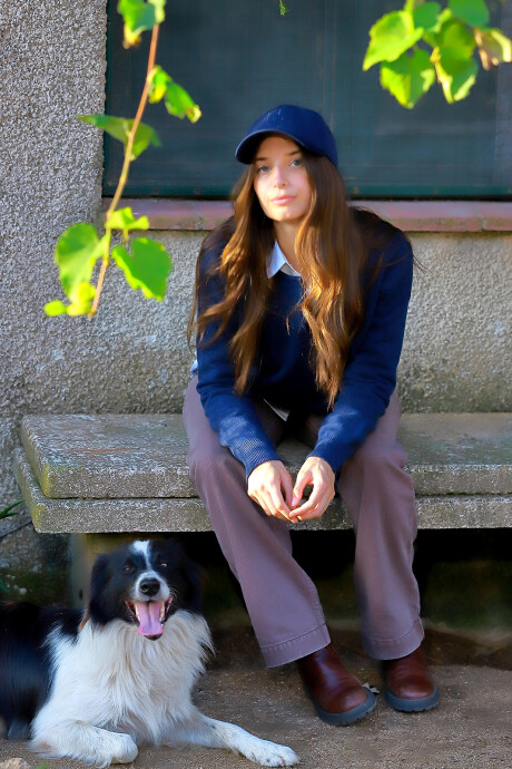 Buzo Polinesia Pesado Azul