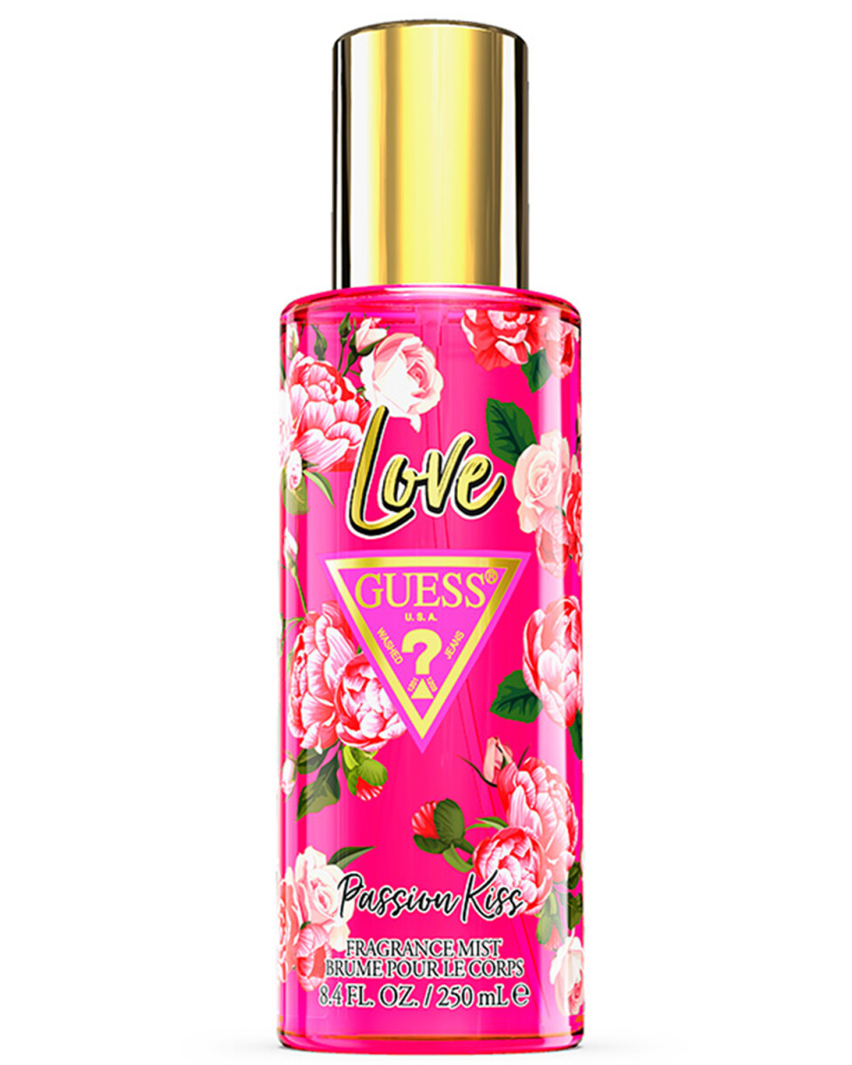 Perfume Guess Love Passion Kiss Fragrance Mist 250ml Original 