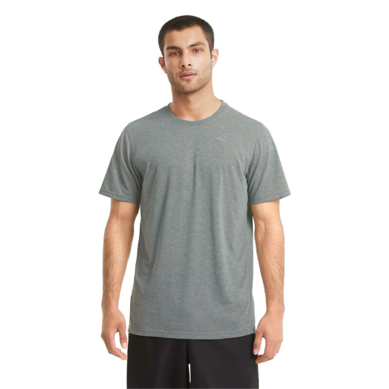 Remera de Hombre Puma Performance Heather Verde