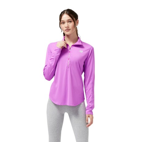 Buzo New Balance Running Dama Accelerate Half Zip S/C